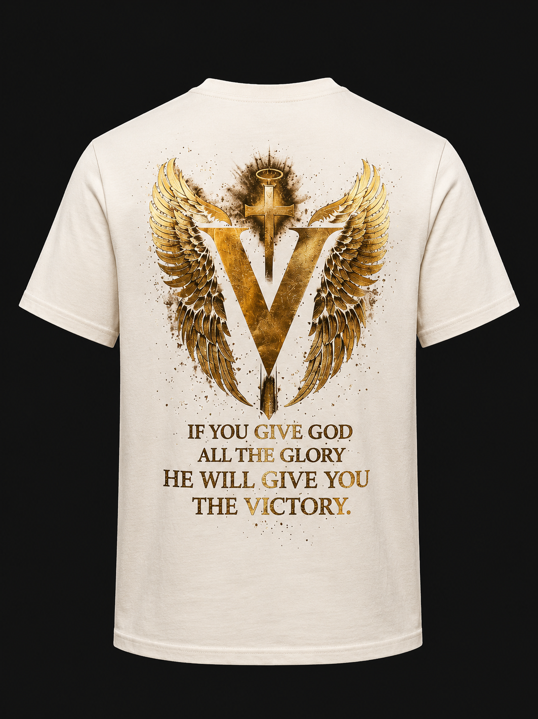 The Victory Tee - Bone