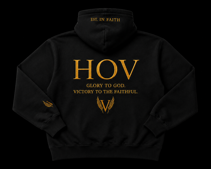 The Valor Hoodie — Black