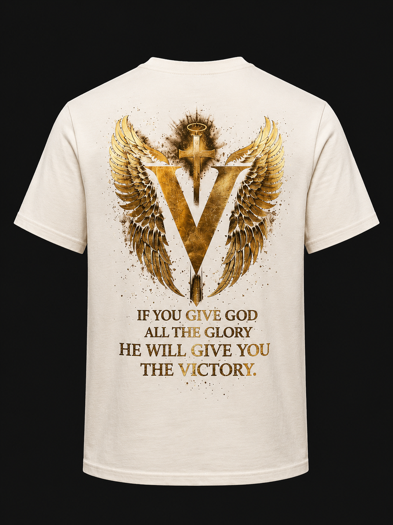 The Victory Tee - Bone