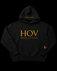 The Valor Hoodie — Black
