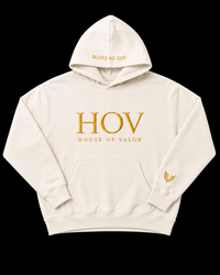 The Valor Hoodie — Bone